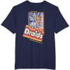 imageStar Wars Droids The Adventures of R2D2 ampamp C3PO Vintage TShirtNavy Blue