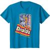 imageStar Wars Droids The Adventures of R2D2 ampamp C3PO Vintage TShirtSapphire Blue