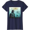 imageStar Wars Funny Darth Vader and Boba Fett Comic TShirtNavy Blue