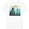imageStar Wars Funny Darth Vader and Boba Fett Comic TShirtWhite