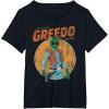 imageStar Wars Greedo Shot First Retro TShirt TShirtBlack