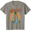 imageStar Wars Greedo Shot First Retro TShirt TShirtSlate Grey
