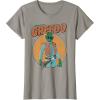 imageStar Wars Greedo Shot First Retro TShirt TShirtSlate Grey