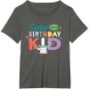 imageStar Wars Grogu Mandalorian Toon Sister of the Birthday Kid TShirtAsphalt Grey