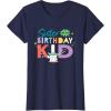 imageStar Wars Grogu Mandalorian Toon Sister of the Birthday Kid TShirtNavy Blue