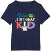 imageStar Wars Grogu Mandalorian Toon Sister of the Birthday Kid TShirtNavy Blue