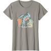 imageStar Wars Grogu and Ahsoka Tano Force Connection TShirtSlate Grey