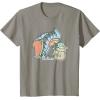 imageStar Wars Grogu and Ahsoka Tano Force Connection TShirtSlate Grey