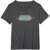 imageStar Wars Iconic Retro Vintage Big Chest Logo TShirtDark Heather Grey
