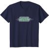 imageStar Wars Iconic Retro Vintage Big Chest Logo TShirtNavy Blue