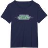 imageStar Wars Iconic Retro Vintage Big Chest Logo TShirtNavy Blue