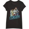 imageStar Wars May The Fourth Group Shot Retro Poster TShirtBlack