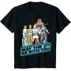 imageStar Wars May The Fourth Group Shot Retro Poster TShirtBlack