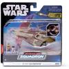 imageStar Wars Micro Galaxy Squadron Starfighter Class OBIWAN KenobiS Jedi Starfighter 5Inch Vehicle with 1Inch OBIWan Kenobi ampamp R4P17 Micro Figures