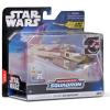 imageStar Wars Micro Galaxy Squadron Starfighter Class OBIWAN KenobiS Jedi Starfighter 5Inch Vehicle with 1Inch OBIWan Kenobi ampamp R4P17 Micro Figures
