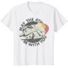 imageStar Wars Millennium Falcon Retro May The 4th Be With You TShirtWhite
