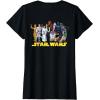 imageStar Wars Original Trilogy Character Group Matching 2Sided TShirtBlack