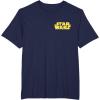 imageStar Wars Original Trilogy Character Group Matching 2Sided TShirtNavy Blue