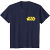 imageStar Wars Original Trilogy Character Group Matching 2Sided TShirtNavy Blue