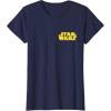 imageStar Wars Original Trilogy Character Group Matching 2Sided TShirtNavy Blue