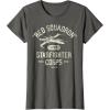 imageStar Wars Rebel XWing Starfighter Corps Collegiate Disney TShirtAsphalt Grey
