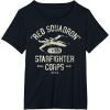 imageStar Wars Rebel XWing Starfighter Corps Collegiate Disney TShirtBlack