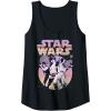 imageStar Wars Retro Gradient Group Poster Tank TopBlack