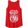 imageStar Wars Retro Gradient Group Poster Tank TopRed
