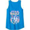 imageStar Wars Retro Gradient Group Poster Tank TopSapphire Blue