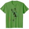 imageStar Wars Rey Japan Sumie Ink Wash Painting Style TShirtGrass Green