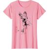 imageStar Wars Rey Japan Sumie Ink Wash Painting Style TShirtPink