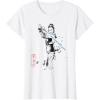 imageStar Wars Rey Japan Sumie Ink Wash Painting Style TShirtWhite