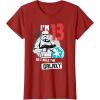 imageStar Wars Stormtrooper Im 13 Birthday TShirtCranberry Red
