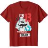 imageStar Wars Stormtrooper Im 13 Birthday TShirtCranberry Red