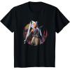 imageStar Wars The Clone Wars Ahsoka Tano Fearless Jedi TShirtBlack