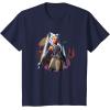 imageStar Wars The Clone Wars Ahsoka Tano Fearless Jedi TShirtNavy Blue