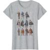 imageStar Wars The Mandalorian Bounty Hunters This is the Way TShirtHeather Grey
