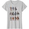 imageStar Wars The Mandalorian Bounty Hunters This is the Way TShirtSilver Grey
