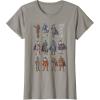 imageStar Wars The Mandalorian Bounty Hunters This is the Way TShirtSlate Grey