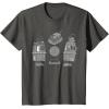 imageStar Wars Visions Japan The Duel Tea House GNK Power Droid TShirtAsphalt Grey