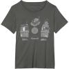 imageStar Wars Visions Japan The Duel Tea House GNK Power Droid TShirtAsphalt Grey