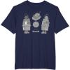 imageStar Wars Visions Japan The Duel Tea House GNK Power Droid TShirtNavy Blue