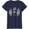 imageStar Wars Visions Japan The Duel Tea House GNK Power Droid TShirtNavy Blue