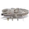 imageSTAR WARS Micro Galaxy Squadron Assault Class Millennium Falcon  7Inch Vehicle with 1Inch Han Solo Chewbacca Princess Leia and OBIWan Kenobi Micro Figures Multicolor