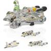 imageSTAR WARS Micro Galaxy Squadron Ghost Secret Mission  15Inch Vehicle with Three Additional Vehicles Plus Ten Micro Figures Accessories