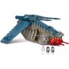 imageSTAR WARS Micro Galaxy Squadron Tydirium Shuttle  7Inch Vehicle with Unique Deco and Four 1Inch Micro Figure AccessoriesRepublic Gunship