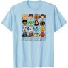 imageStar Wars  Face Grid TShirtBaby Blue