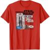 imageStar Wars  Han Solo Action Figure TShirtRed