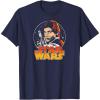 imageStar Wars  Han Solo Logo TShirtNavy Blue