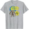 imageStar Wars  Rancor Action Figure TShirtHeather Grey
